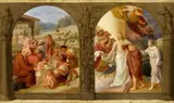 Friedrich Wilhelm Schadow, The Parables of the Lost Sheep and the Prodigal Son, Oil on canvas