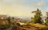 Giacinto Gigante, The Bay of Naples with a view of Mount Vesuvius beyond