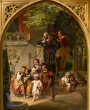 Julius Jacob, Albrecht Dürer and his Family, Oil on canvas