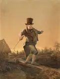Carl Spitzweg, The Dangerous Passage