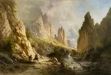 Albert Rieger, Mountainous Landscape