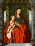 The Virgin and Child by follower of Jan van Eyck, Oil on panel, offered May 2017