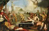 Claude Vignon, The Martyrdom of Saint Laurence, Oil on panel