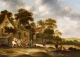 Thomas Heeremans, Rest by a Tavern