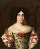 attributed to Jacob-Ferdinand Voet, Portrait of Hortense Mancini, Duchess Mazarin, Oil on canvas (relined)