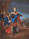 David Leclerc, Landgrave Karl of Hesse-Kassel on the Battlefield, Gouache on parchment