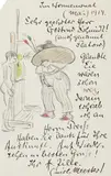 Heinrich Zille, A Letter to the Painter Gertrud Flatow