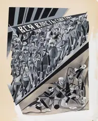 Konstantin Konstantinovich Chebotarev, "Power to the Councils", Poster design. Gouache on wove paper