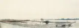 Jan Koster, De Ijsel bij Veecaten, 1997, Collage: 39 chromogenic prints on card. Overall dimensions