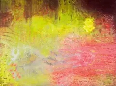 Petra Lemmerz, Salz, 2003, mixed media on canvas