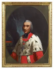 attributed to Georg Oswald May, Maximilian Friedrich of Königsegg-Rothenfels, Archbishop and Elector of Cologne, Oil on canvas (relined)