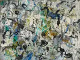 Rolf Cavael, No.75/N2, 1975, Oil on panel