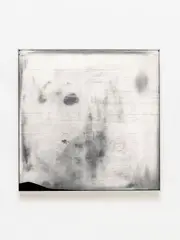 Erich Reusch, Untitled, 1976, Electrostatic sculpture: plexiglass and pigment
