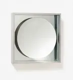 Hohlspiegelobjekt by Adolf Luther, 1967/2015, Mirror object: semi-transparent mirror infront of mirror on panel, sold Dec 2016