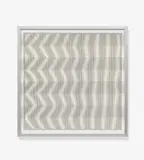 Ludwig Wilding, Stereoskopisches Bild PSR 55/7, 1979, Silkscreen on plexiglass and on wavy card. In metal case