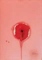 Untitled by Otto Piene, 1966, Gouache and traces of fire on card, sold Dec 2016