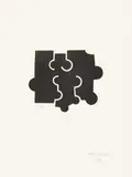 Eduardo Chillida, Emile M. Cioran: Ce maudit moi, 1983, 8 original prints, of which 3 woodcuts, 4 etchings, and 1 dry-point etching on card. Each