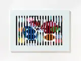2+3=4 by Yaacov Agam, 1981, Colour silkscreen on plastic, offered Dec 2016
