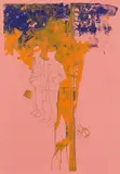 Mario Schifano, Compagni Compagni, 1967, Acrylic and silkscreen on canvas