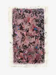 Untitled by Mark Tobey, 1967, Mixed media, collaged, over monotype on paper. Approx, sold Dec 2016