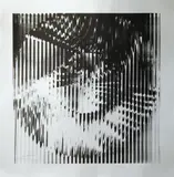 Günther Uecker, Lenk Mack Pfahler Uecker, 1970, 8 graphics: Thomas Lenk, 2 colour silkscreens; Georg Karl Pfahler, 2 colour silkscreens; Heinz Mack, 2 colour silkscreens on aluminium card (U. Mack 54I + II), Günther Uecker, 1 embossing and 1 lithograph. Each
