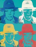 Andy Warhol, Joseph Beuys, 1980/1983, Colour silkscreen on Lenox museum board
