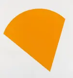 Untitled (Orange State III) by Ellsworth Kelly, 1988, Original colour lithograph on cardboard, sold Dec 2016