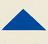 Blinky Palermo, Blaues Dreieck