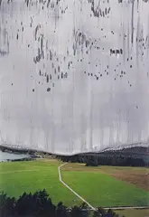 Untitled (16.10.08) by Gerhard Richter, 2008, Chromogenic print on Fujicolor-Professional paper, sold Dec 2016