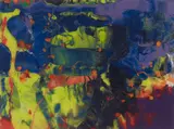 Aladin by Gerhard Richter, 2014, Chromogenic print, flush-mounted to aluminum with metal strainer on the reverse (as issued), sold Dec 2016