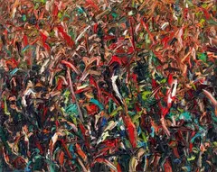 Feldstück 8/V by Ralph Fleck, 1992, Oil on canvas, offered Dec 2016