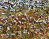 Ralph Fleck, Feldstück, 1992, Oil on canvas
