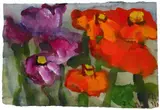 Klaus Fußmann, Untitled, 1997, Gouache on paper. Approx