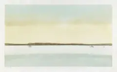 Landscape by Alex Katz, 2012, Colour aquatint etching on card, offered Dec 2016