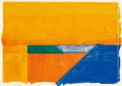 Ulrich Erben, Vier Jahreszeiten, 1987, 4-part work: each oil and pencil on tracing paper on paper. Each