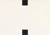 Frank Gerritz, Zwei Zentren - gegenüber, 1995, Pencil on paper