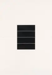Frank Gerritz, Two by Two Centers, 1995, 2-part work: pencil on paper. Each