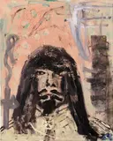 Der Colonelson de Jack by Jonathan Meese, 2002, Oil on canvas, sold Dec 2016