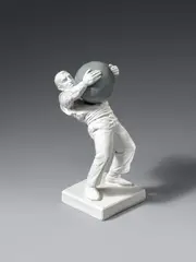 Juan Muñoz, Uff, 1992, Acrylic on plastic