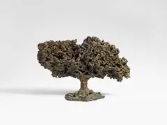 Baum by Harry Bertoia, Around 1964, Bronze with reddish-green patina. Approx, sold Dec 2016