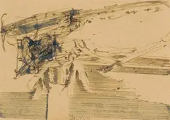 Untitled by Joseph Beuys, 1959, 2 works: each ink verso on postcard. Each, offered Dec 2016