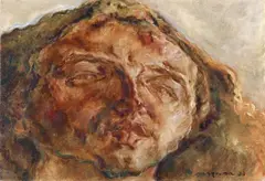 Untitled (Kopf) by Marwan, 1973, Oil on canvas, offered Dec 2016