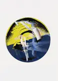 Goldberg-Variationen by Gerhard Richter, 1984, Oil on record. Ø, sold Dec 2016