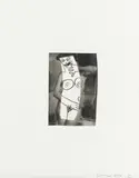 Richard Prince, New Figures, 2014, 24 collages: photogravure, etchings and tape on card