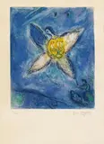 Marc Chagall, L'ange au Chandelier, 1973, Colour lithograph after an original by the artist on laid paper with watermark "Arches"