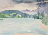 Erich Heckel, Donaulandschaft