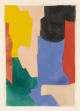 Serge Poliakoff, Parménide, 1964, Portfolio with 8 colour aquatint etchings on wove paper with watermark "BFK RIVES" From
