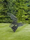 Der Geist weht, wo er will by Erich Fritz Reuter, 1971, Bronze sculpture, sold Dec 2016