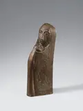 Emy Roeder, Arabische Mutter mit Kind ("Fragment Tripoli"), 1961/1962, Bronze
