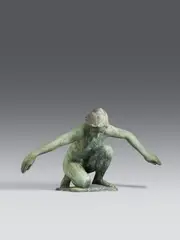 Richard Martin Werner, Kniende mit ausgebreiteten Armen, 1936, Bronze